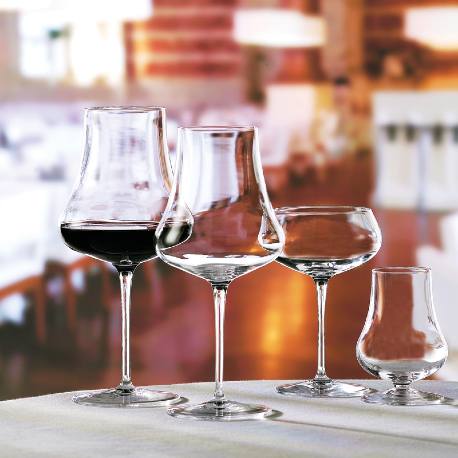 Luigi Bormioli 12502/01 Tentazioni Copas de vino tinto Merlot de 19.25 onzas, transparentes