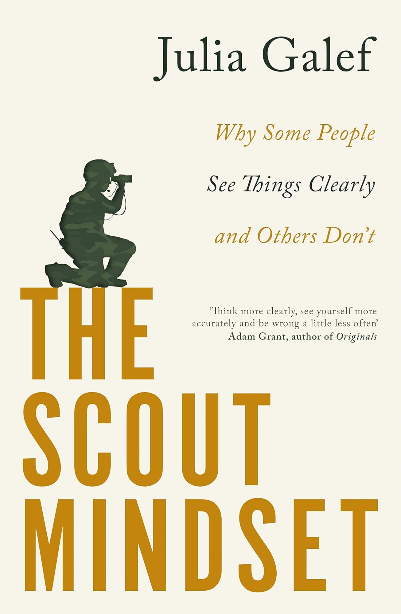 Cover of The Scout Mindset