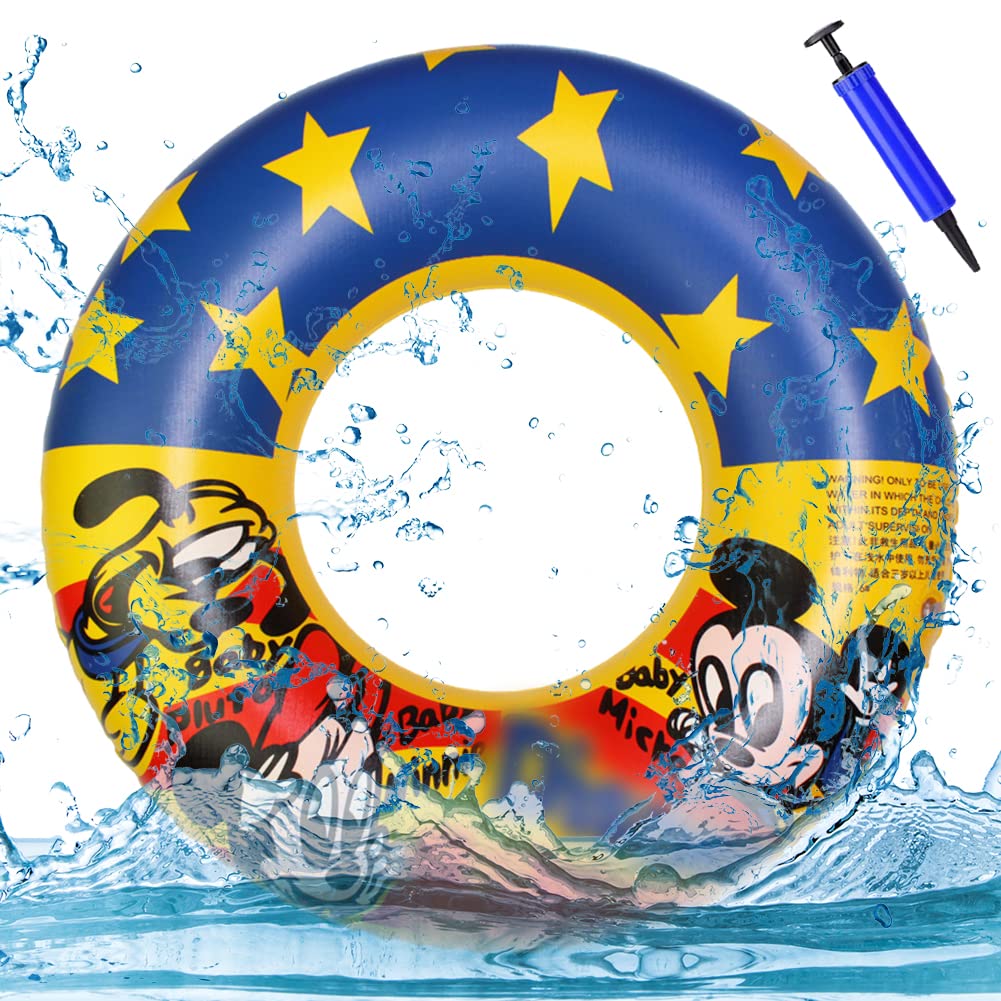 Anillo De Natación Inflable,Flotador para Bebé,Anillo Flotador Bebe,Flotador Inflable para Bebé,Bebé Inflable Anillo De Piscina,Anillo De Natación para Bebé,Discos Flotantes, Manguitos