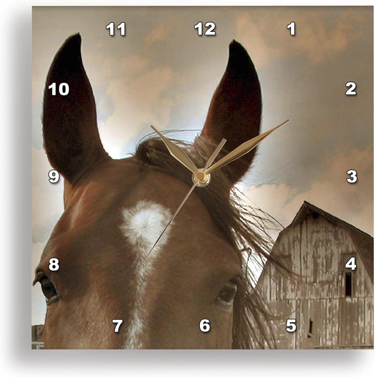 3dRose 15 Wall Clock