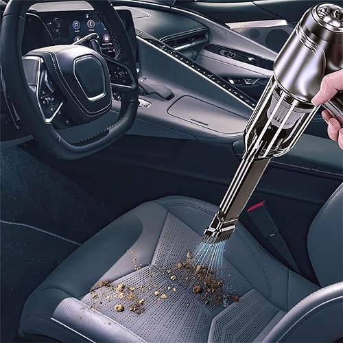 Miniatura 6 de Ezvac Pro Aspiradora de mano, aspiradora Ez Vac Pro, aspiradora de mano inalámbrica de succión potente de 12000 PA, aspiradora inteligente