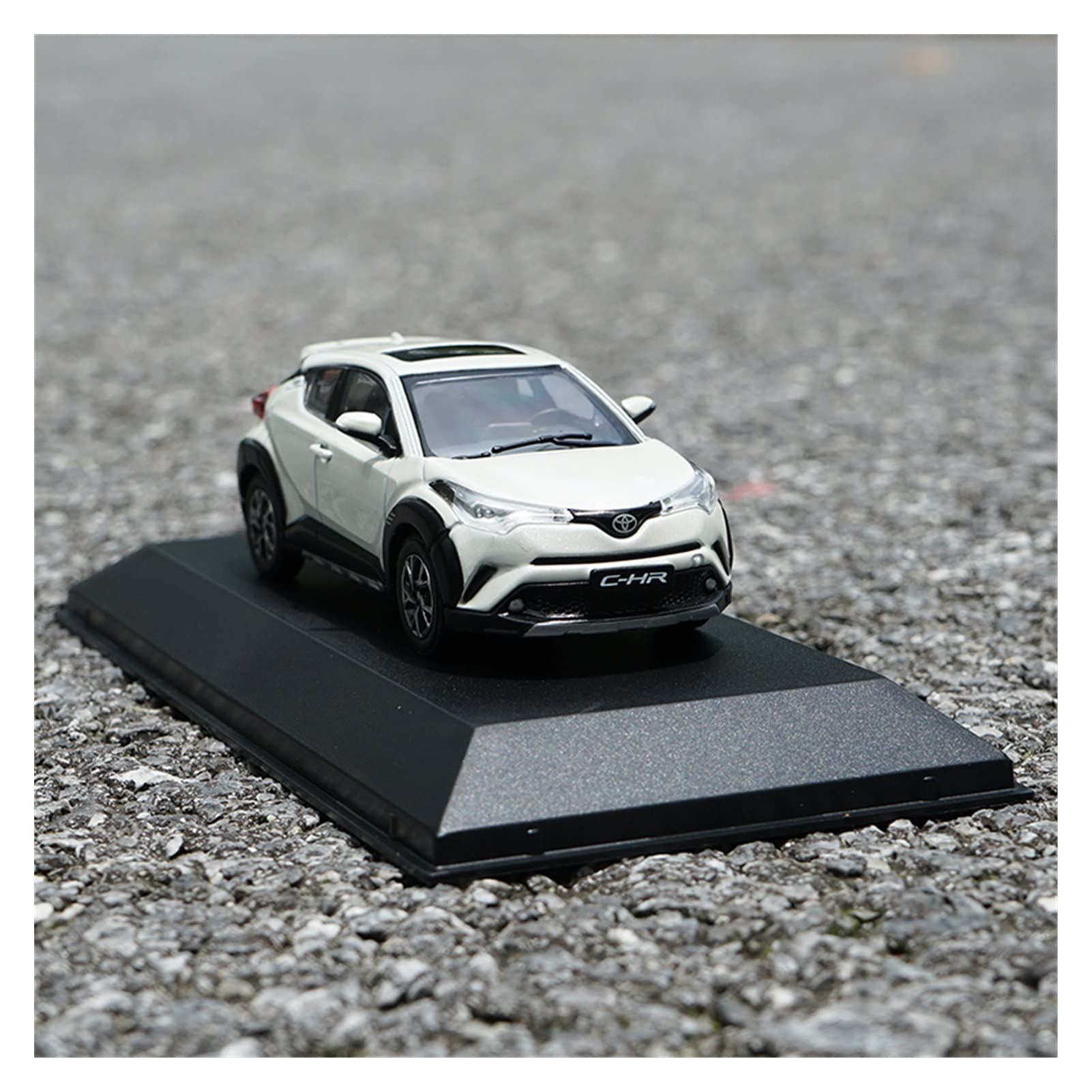 Veicoli a Motore in Scala 1/43 per Toyota C-HR CHR SUV Simulazione Mini Modello di Auto in Metallo Pressofuso Veicolo Adulto Collezione di Souvenir Modello di Auto Replica