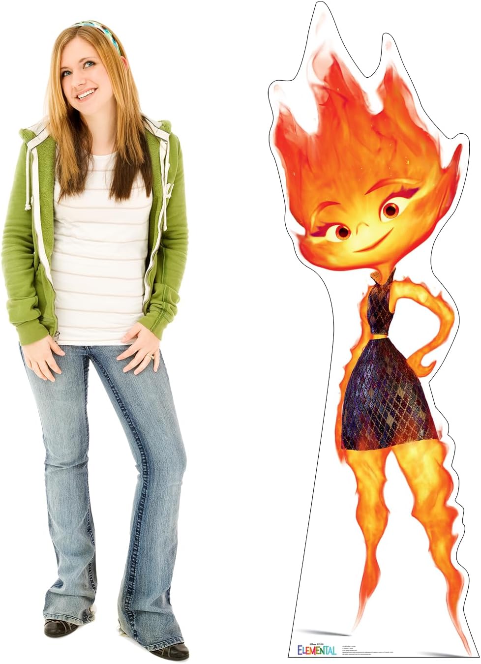 Cardboard People Ember Lumen Life Size Cardboard Cutout Standup - Disney Pixar's Elemental (2023 Film)