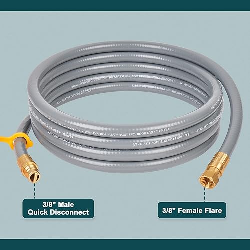 Miniatura 4 de GASPRO Kit de conversión de propano a gas natural, apto para parrillas Blackstone de 28 pulgadas y 36 pulgadas, portón trasero, combo de estufa y