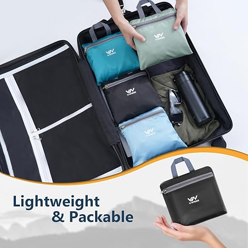 Miniatura 4 de Mochila de senderismo de 15 litros para hombres y mujeres, pequeña mochila plegable y ligera para viajes, para acampar al aire libre, bolsa de hombro