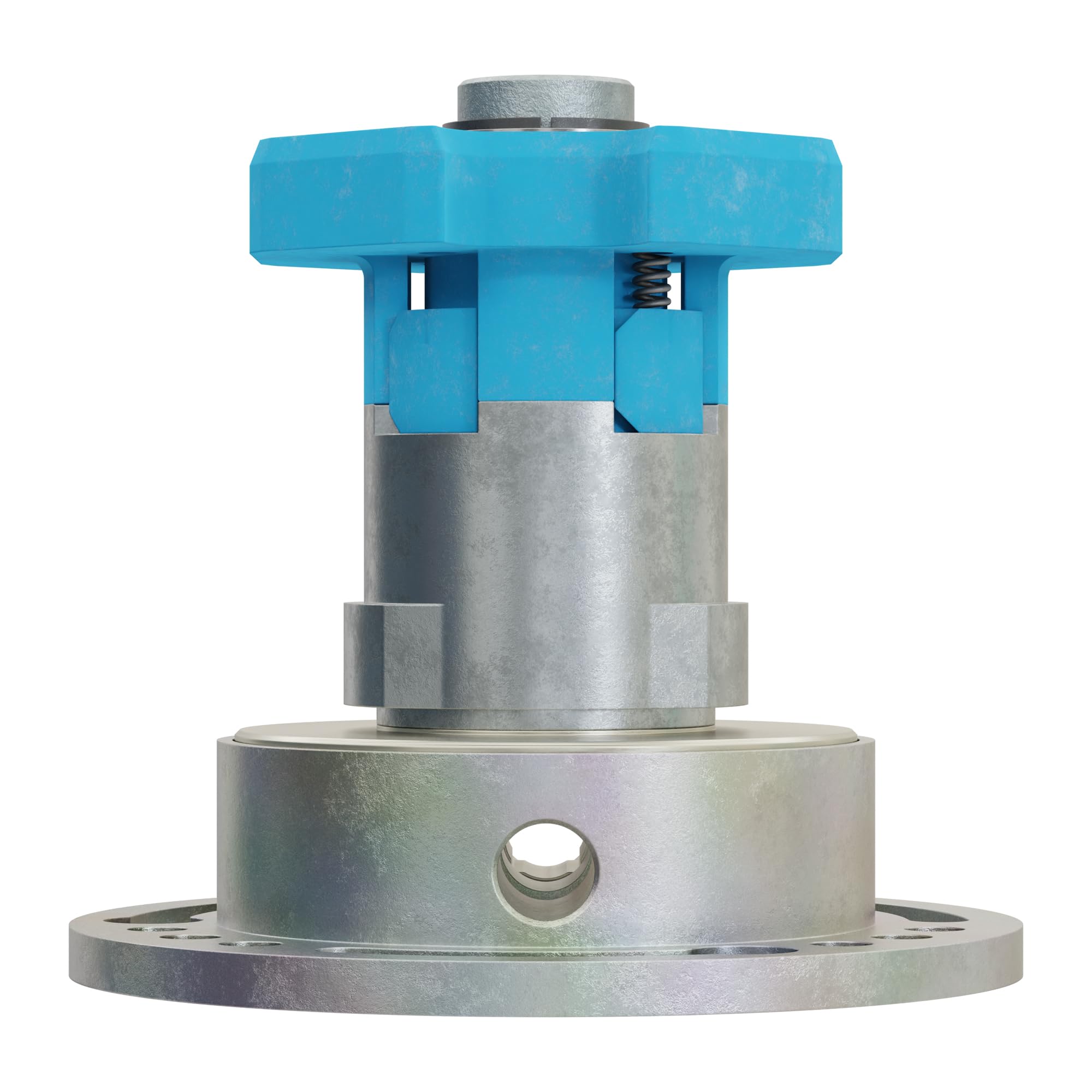 DIWARO® Kegelradgetriebe K035 Untersetzung 4:1 Antrieb 6mm Innenvierkant für SW 60 achtkant Stahlwelle