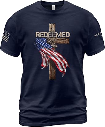 Redeemed T Shirt, Jesus Shirts for Men, Christian Shirts for Men, Cross Shirt, Christian Tshirts 2