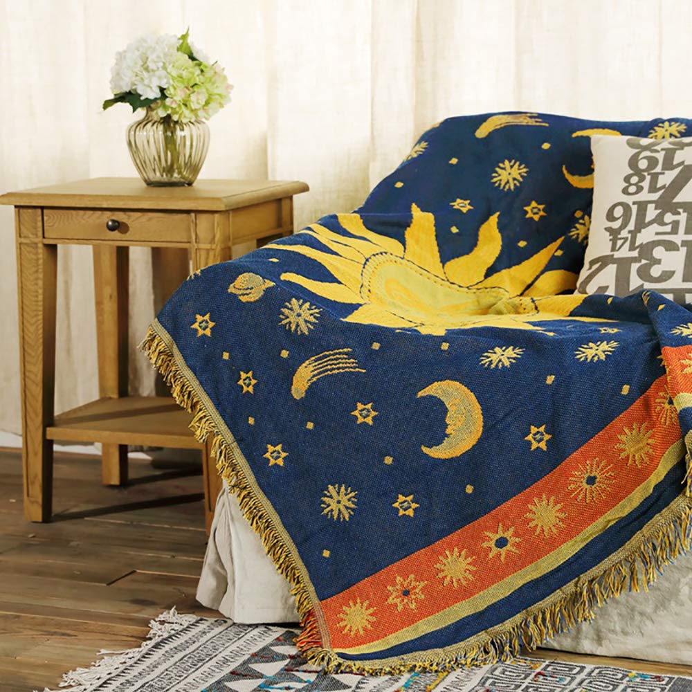 Housse de canapé décorative pour un salon chaleureux et cocooning - 8