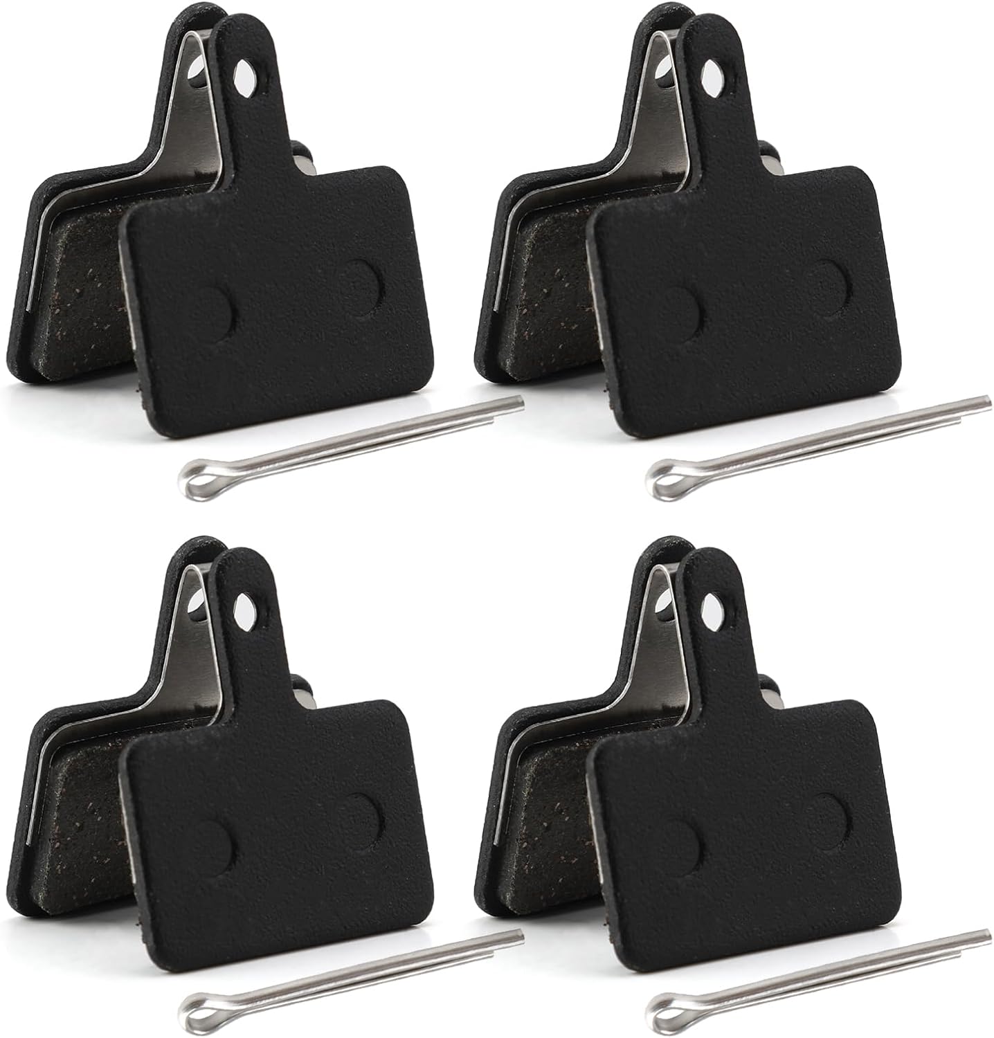 4 Pairs Bicycle Disc Brake Pads Mountain Bike Brake Pads Replacement