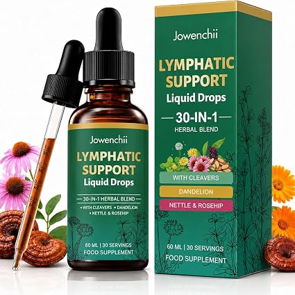 Jowenchii Herbal Lymph Cleanse Drops: Natural Detox Support