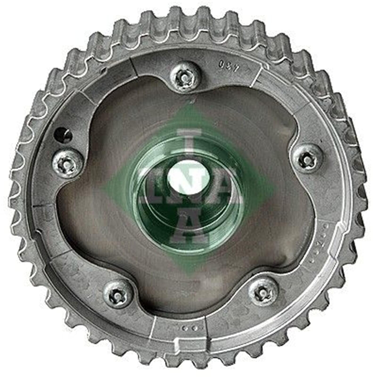 INA 427 1010 10 Déphaseur d'arbre à cames hydraulique | Compatible avec: CITROËN C2, C3 I, C4 Coupe, C4 I, PEUGEOT 1007, 206 Schrägheck, 206 SW, 207, 307, 307 Break, 307 SW