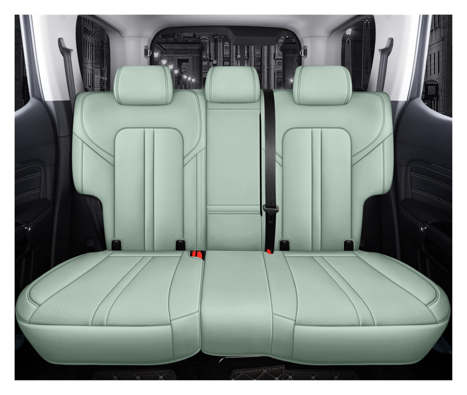 Housses siège auto 360° intégrales MG ZS 2017-2020 en cuir