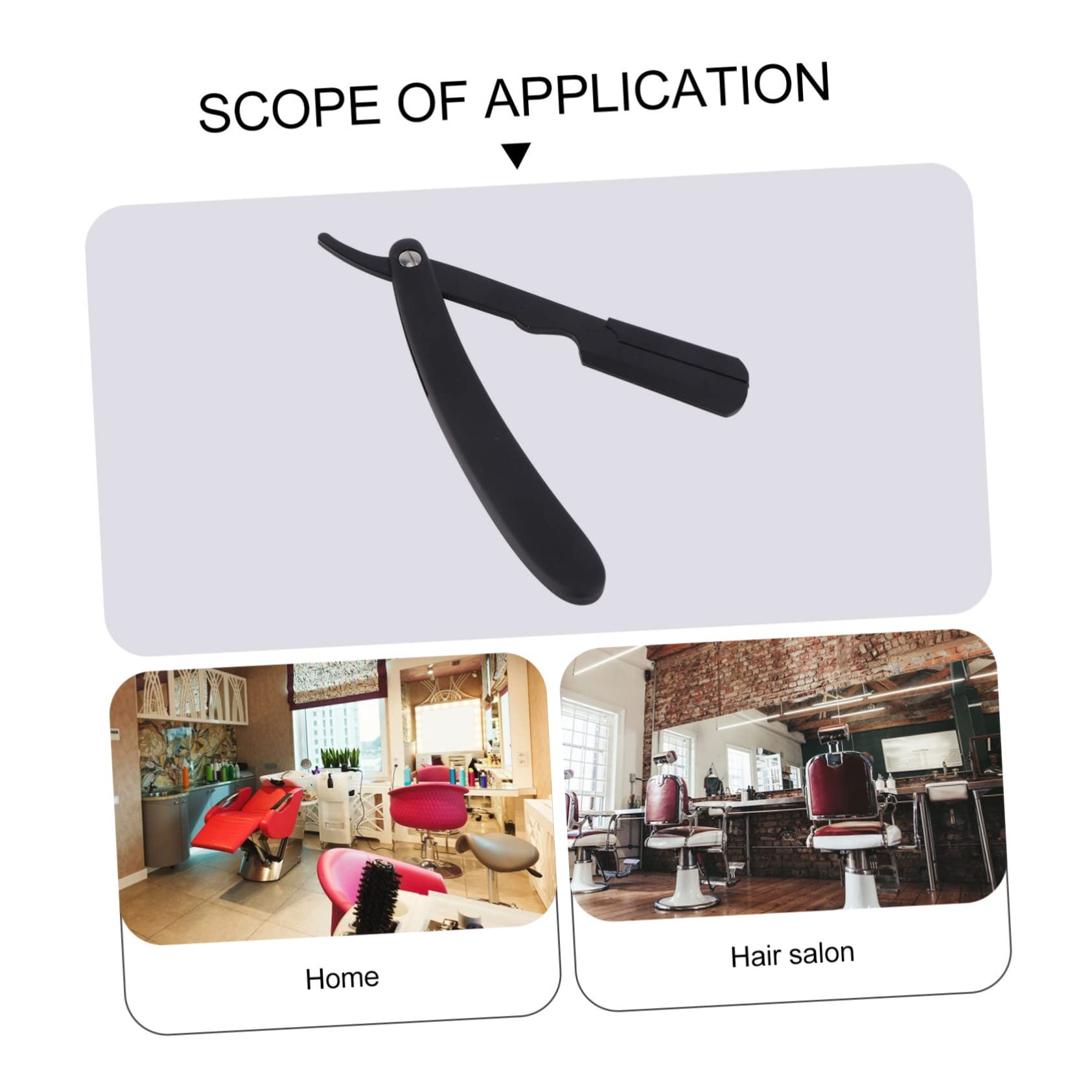 TOVINANNA Stainless Steel Beard Trimmer Holder Men Shaver for Men Barber Tools for Beard Head Shaving Razor Trimming Razor Holder