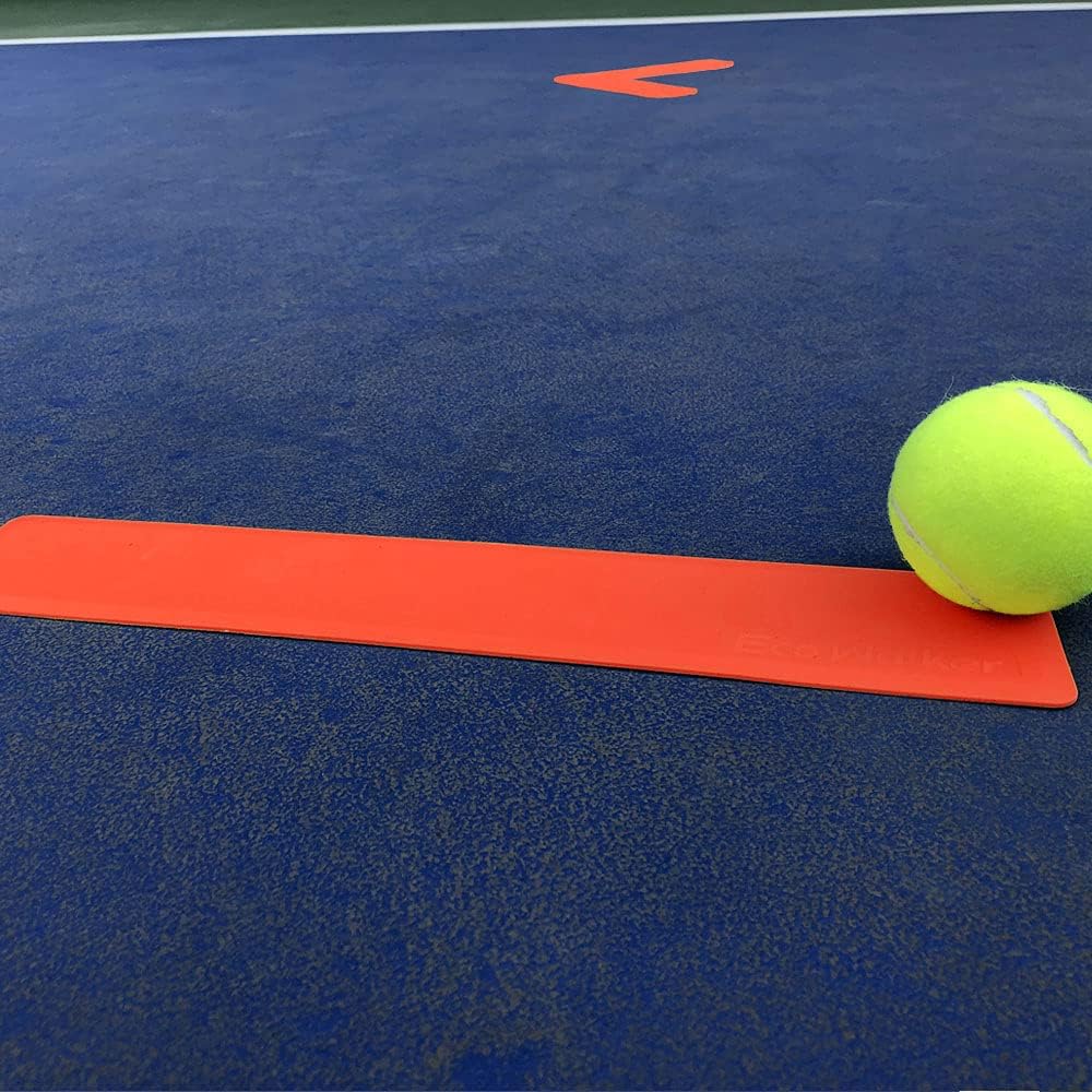 Eco Walker Court Line Marker Set Create Your Own Tennis Mini Tennis Court (Blue Line) : Sports & Outdoors
