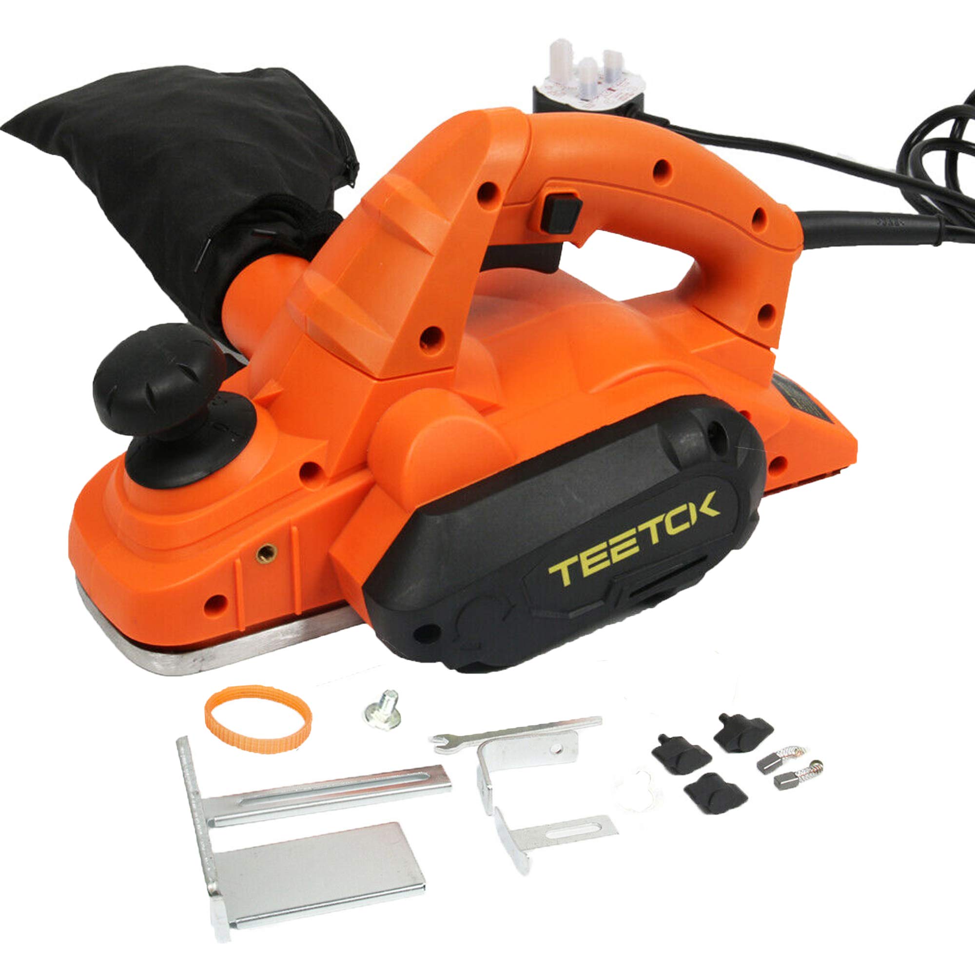 Buy 650W Electric Wood Planer with Dust Bag 82mm Blades 17000 RPM