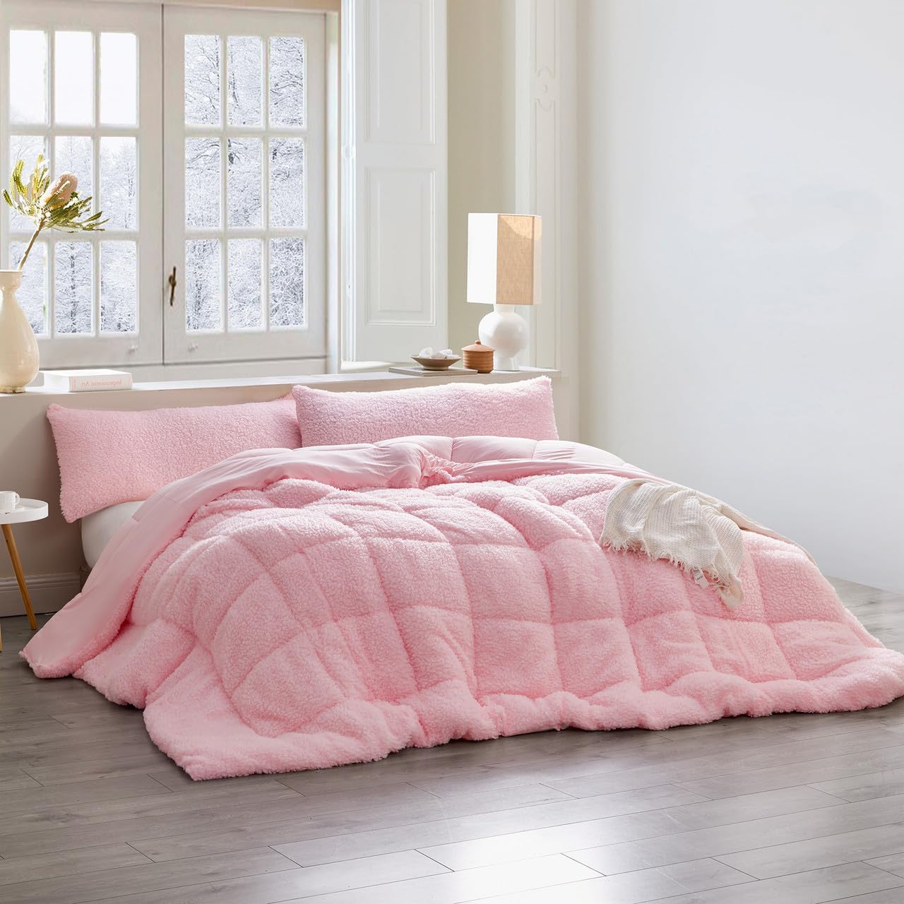 Byourbed Cotton Candy - Coma Inducer® Oversized King Comforter - Bubblegum Pink