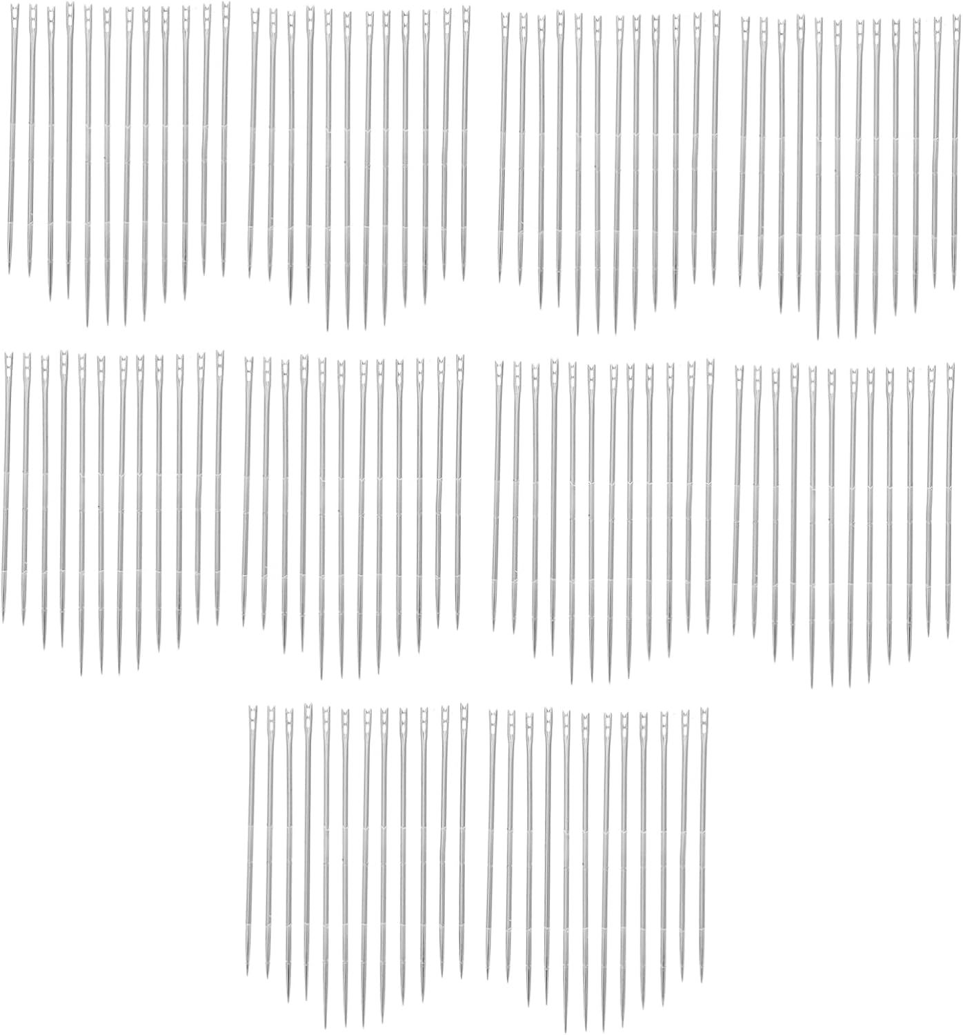 Angoily 120PCS Big Eye Sewing Needles for Hand Sewing Multi-Functional Blind Needles for Crafts and DIY Projects Easy Threading for Home Use