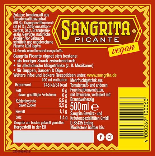 Sangrita Picante (6 x 0.5 l)