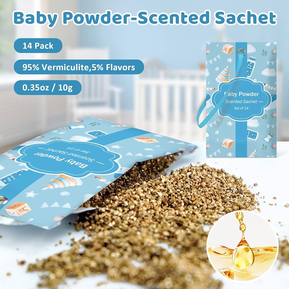 Scentorini Scented Sachet Linen Fragrance Sachets For Drawers Closets Wardrobe | Seychelles