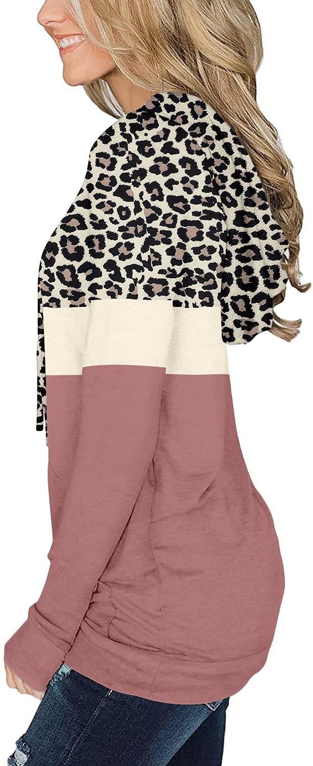 onlypuff Women's Pullover Hoodies Teen Girls Trendy Fall Fashion Tops Hooded Sweatshirts - Image 4