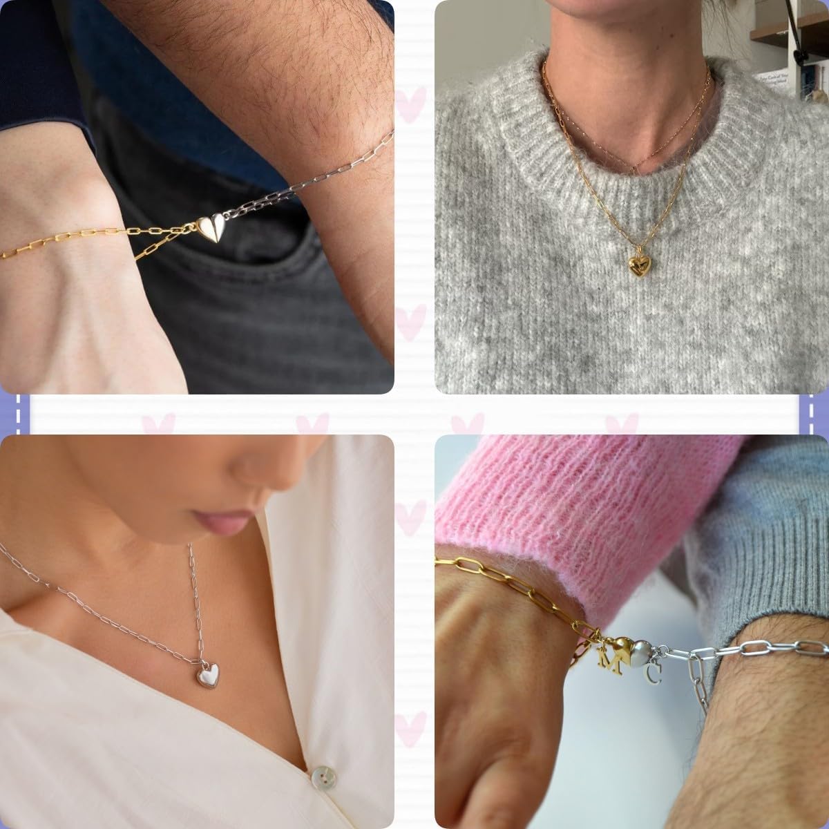 [33 Ft] Stainless Steel Paperclip Chains Roll, 3mm Width 304 Stainless Steel Oval Link Chains Spool Bulk for Jewelry Making - Image 4