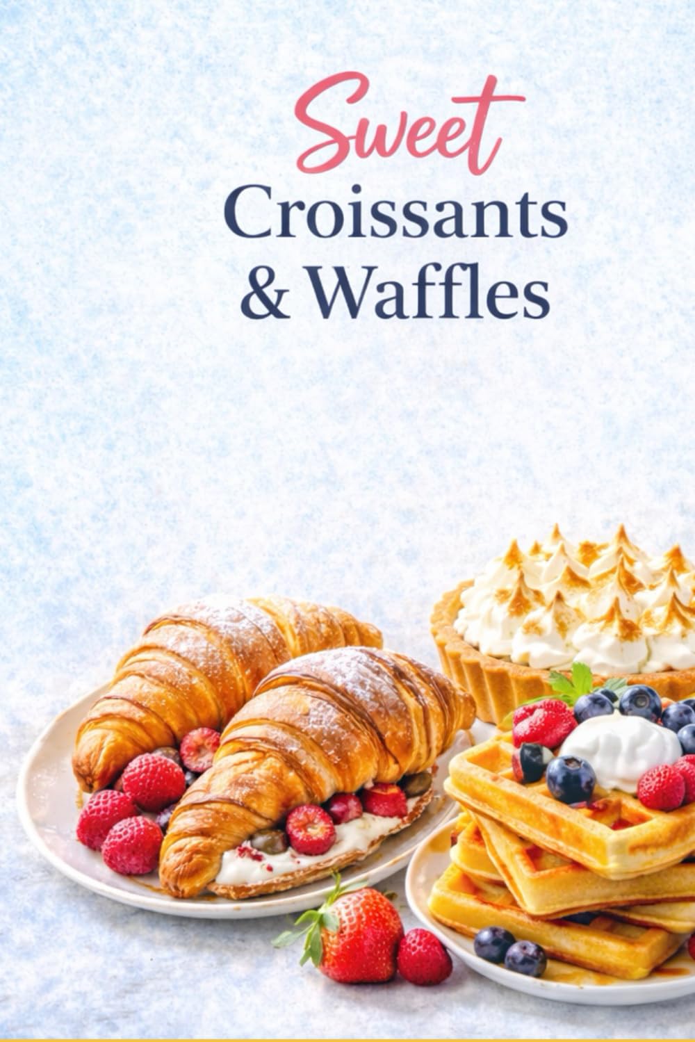 Sweet Treats for Tea & Coffee: Croissants & Waffles: Croissants, Waffles & Easy Desserts to Enjoy at Home