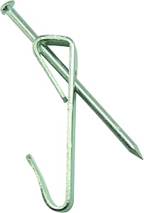 Frameware Courtesy Hangers 25-Pack of Zinc-Plated Steel Picture-Hanging ...
