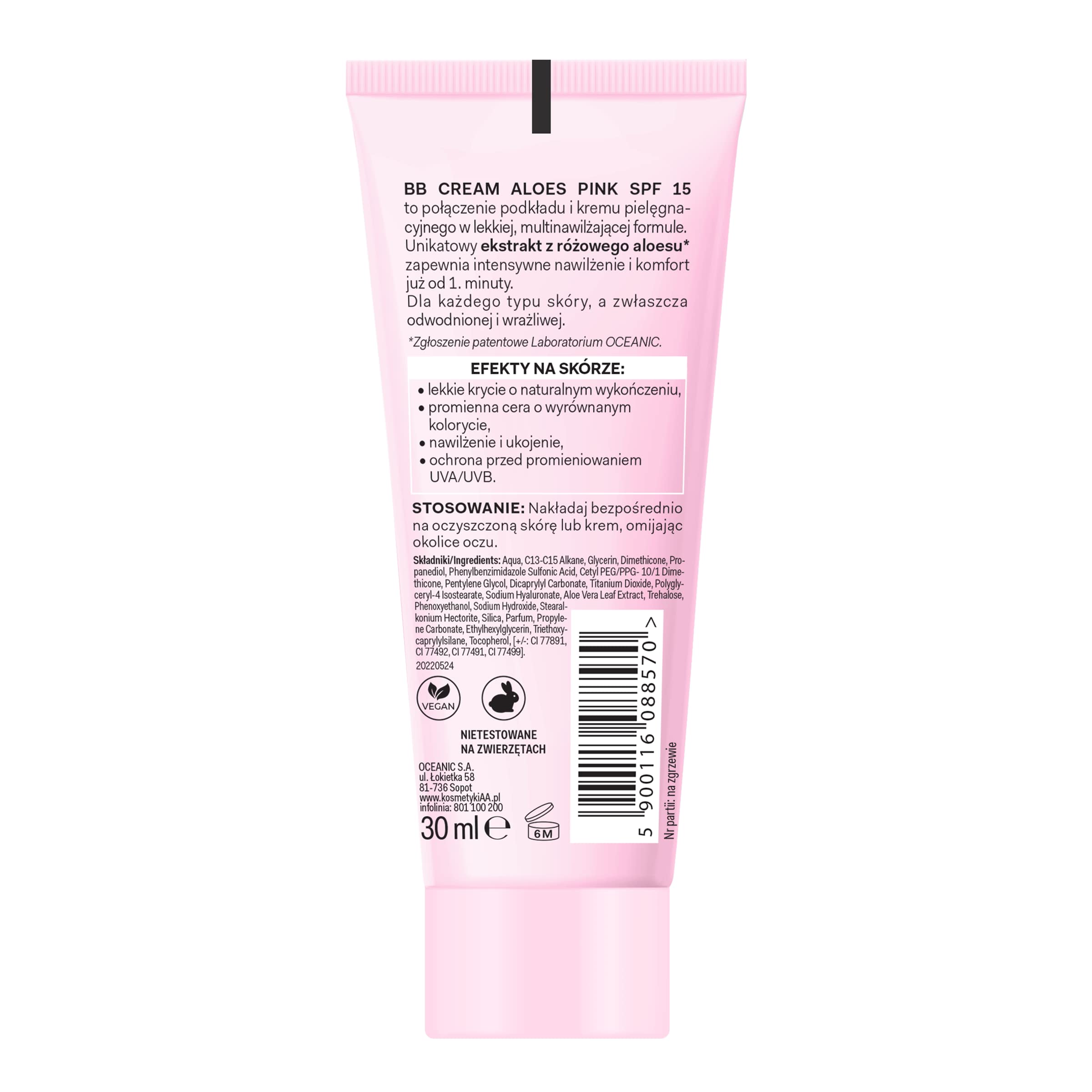 AA Aloes BB 01 Light Multi Moisturizer Pink 30ml : Amazon.com.be: Beauty