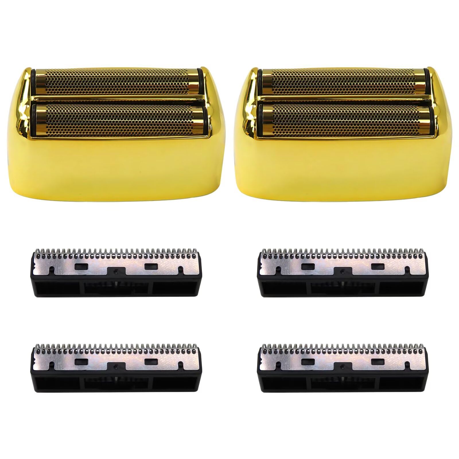 Feuille de rechange et cutter pour rasoir électrique PRO Double FXFS2, tête de rechange pour rasoir électrique PRO Double FXFS2 (doré)