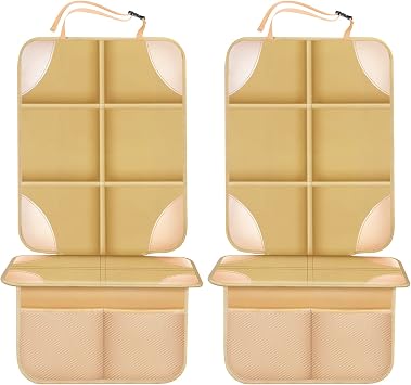 Meolsaek Car Seat Protector, Non-Slip Backing Will Not Leave Imprint