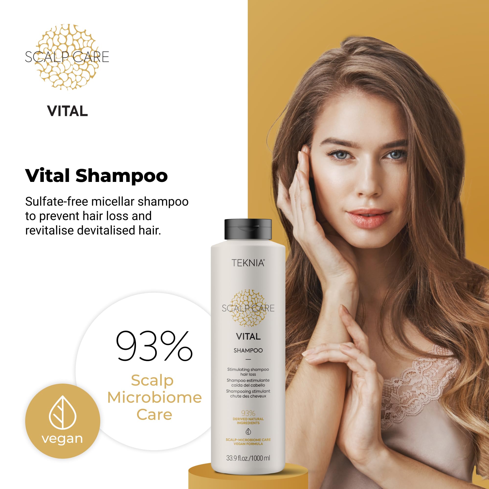 Lakme Teknia Scalp Care Vital Szampon 1000 ml