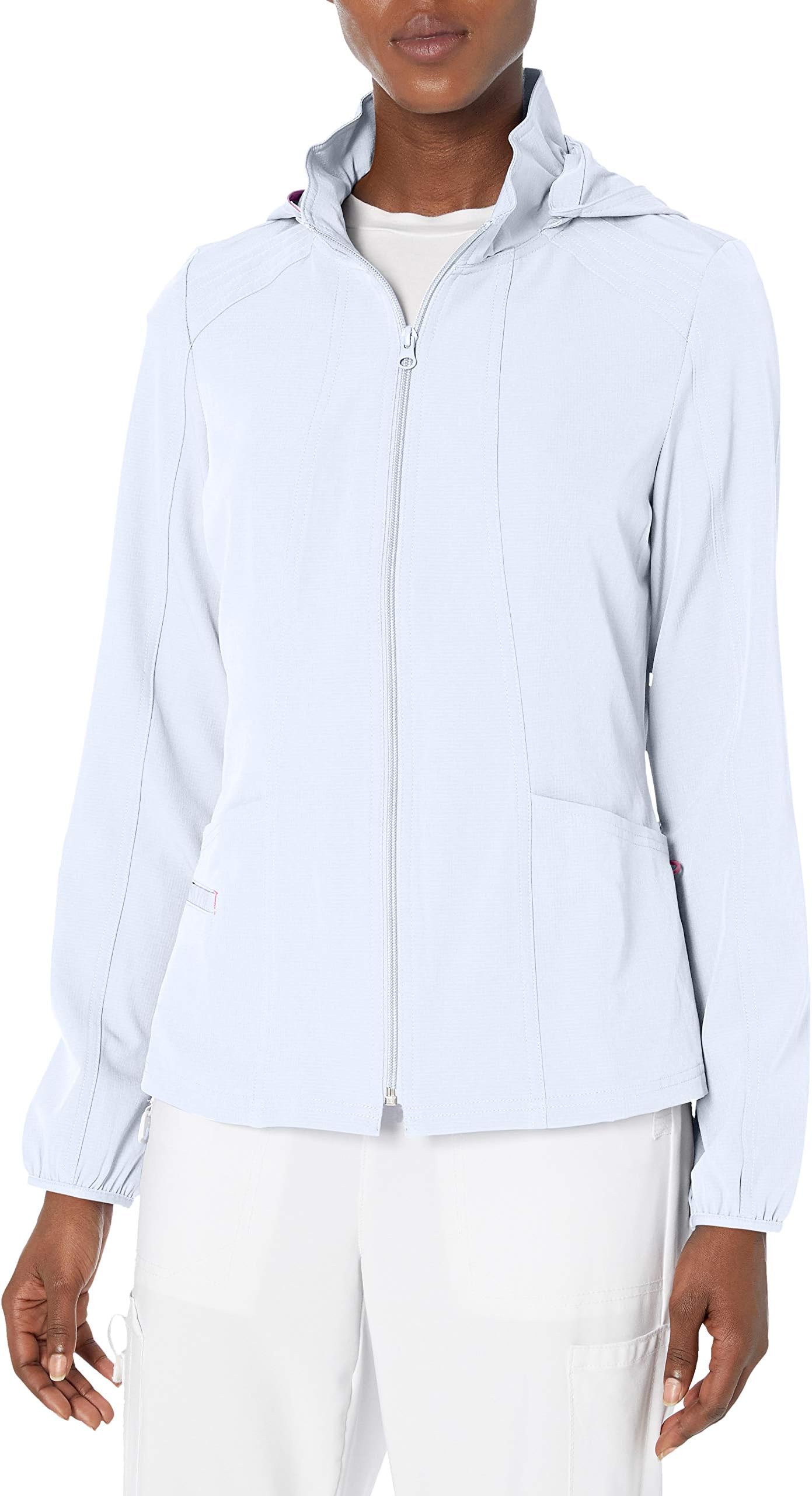 HeartSoulBreak On Through Women Warm Up Scrubs Jacket Zip Front 20310