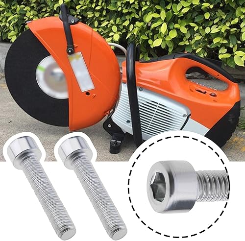 Miniatura 3 de 10 tornillos Torx M5x 0.984 in compatibles con sierras de corte Stihl TS400 TS410 TS420, accesorios para máquinas eléctricas, herramientas roscadas