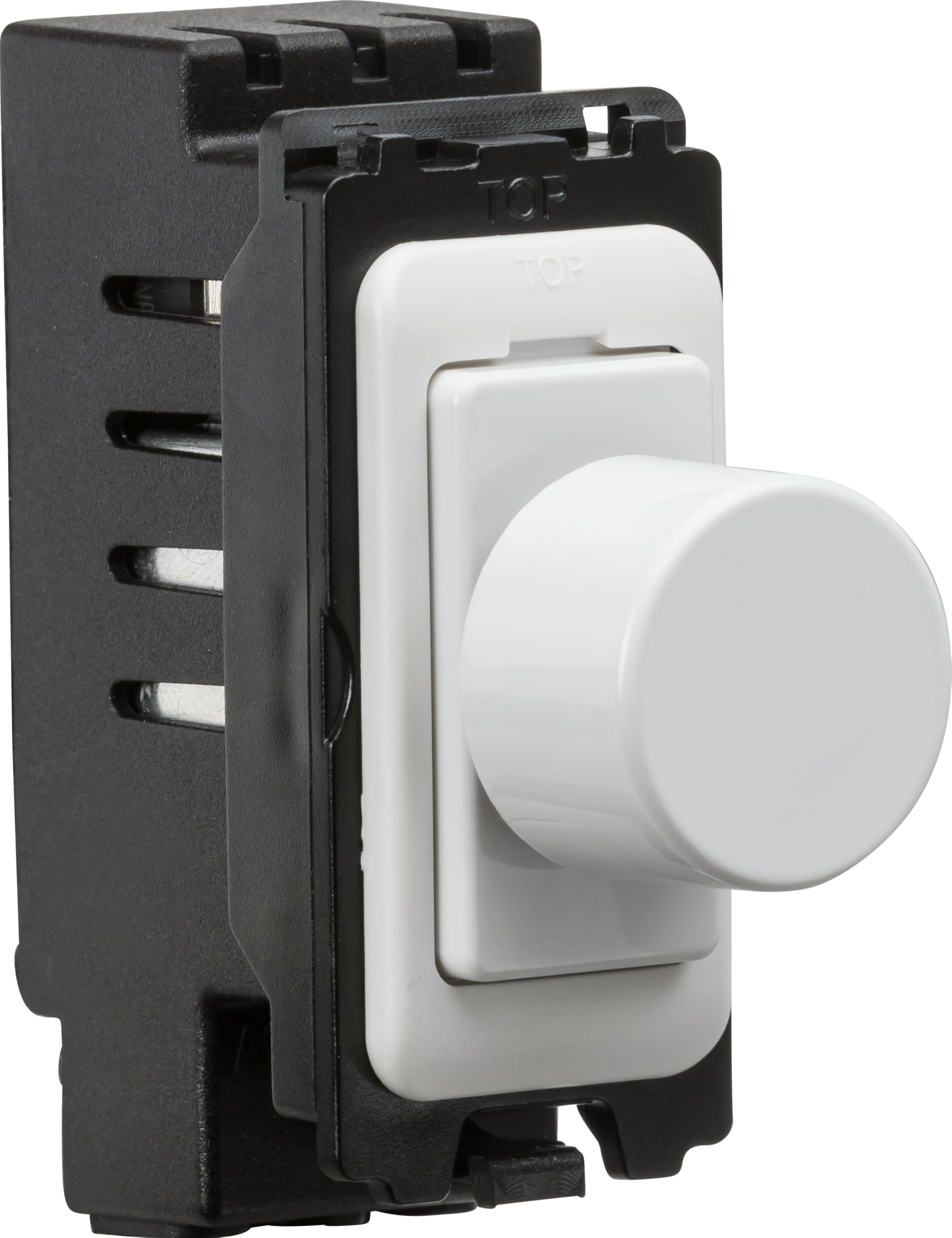 Knightsbridge White 5-400W (5-150W Led) 2-Way Intelligent Dimmer Module (Grid Or Plate Mounting)