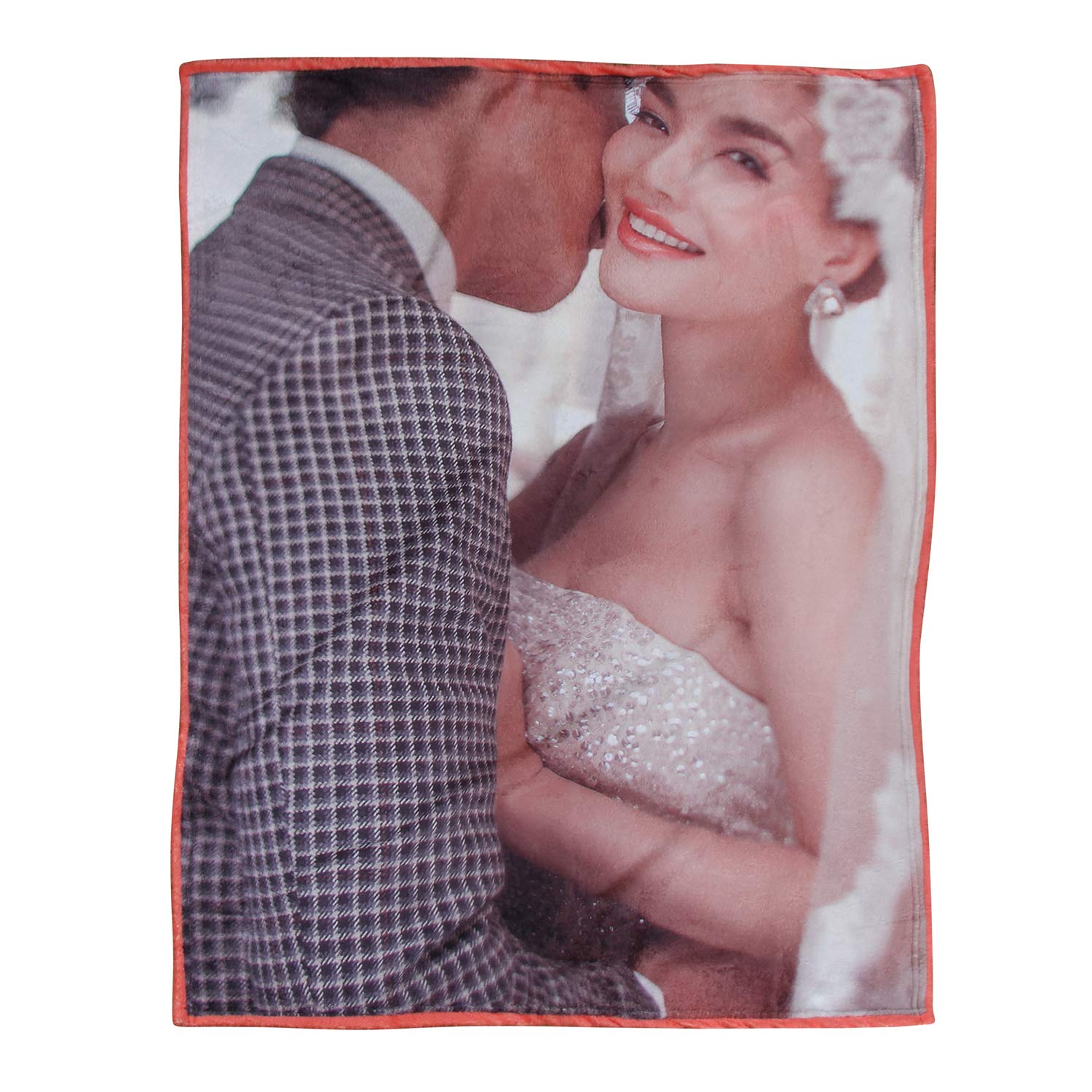 Couverture photo personnalisée flanelle pour apaiser vos moments de fatigue sur le canapé