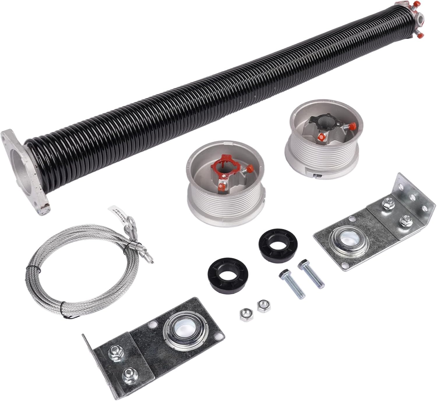 Rear Ramp Door Spring Kit TSAP780, 80 lb Spring Repair Assembly for 7' Wide Cargo Trailer
