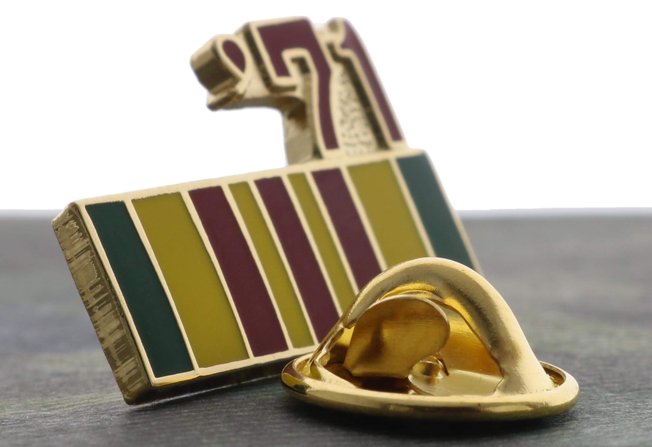 Sujak Military Items Vietnam Service Ribbon 1971 Hat or Lapel Pin HON14799 F3D30N