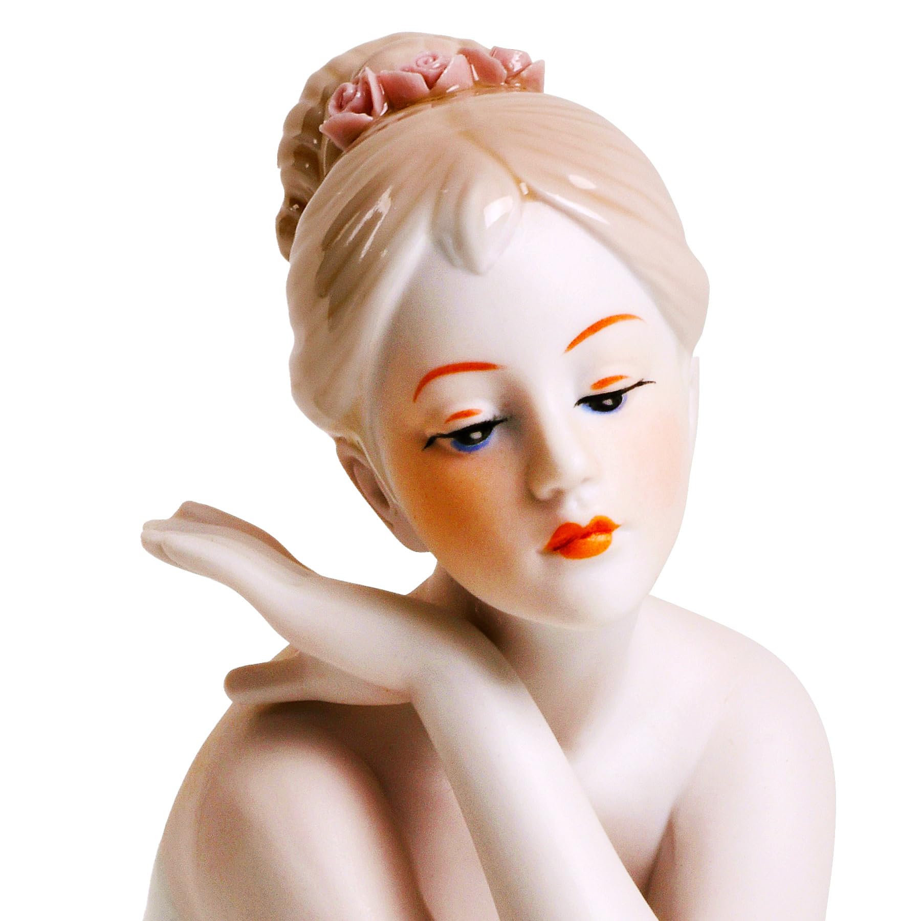 MTME Figuras de Porcelana Ballet, Estatua esculpida, artesanía, artículos de Arte, Escultura, decoración, Regalo, decoración del hogar. (D)