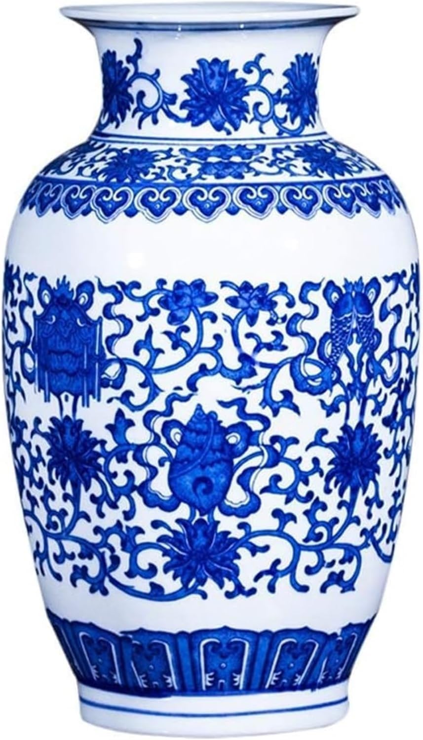 Vase Tabletop Ceramic Classical Creative High-Grade for Household Wedding Living Room Bedroom Office
