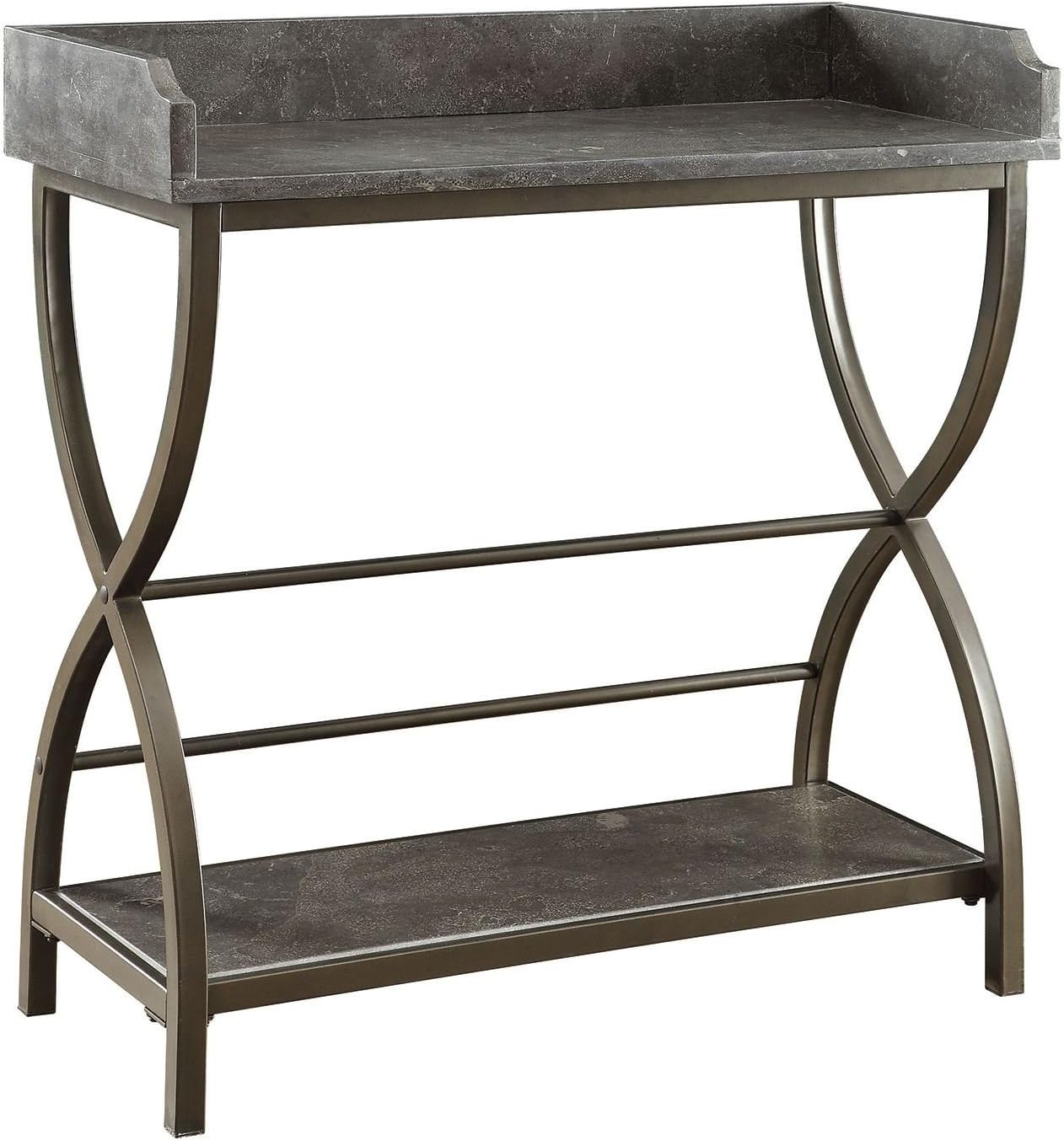 Coaster Home Furnishings 910138 Bluestone Accent Table, Bronze