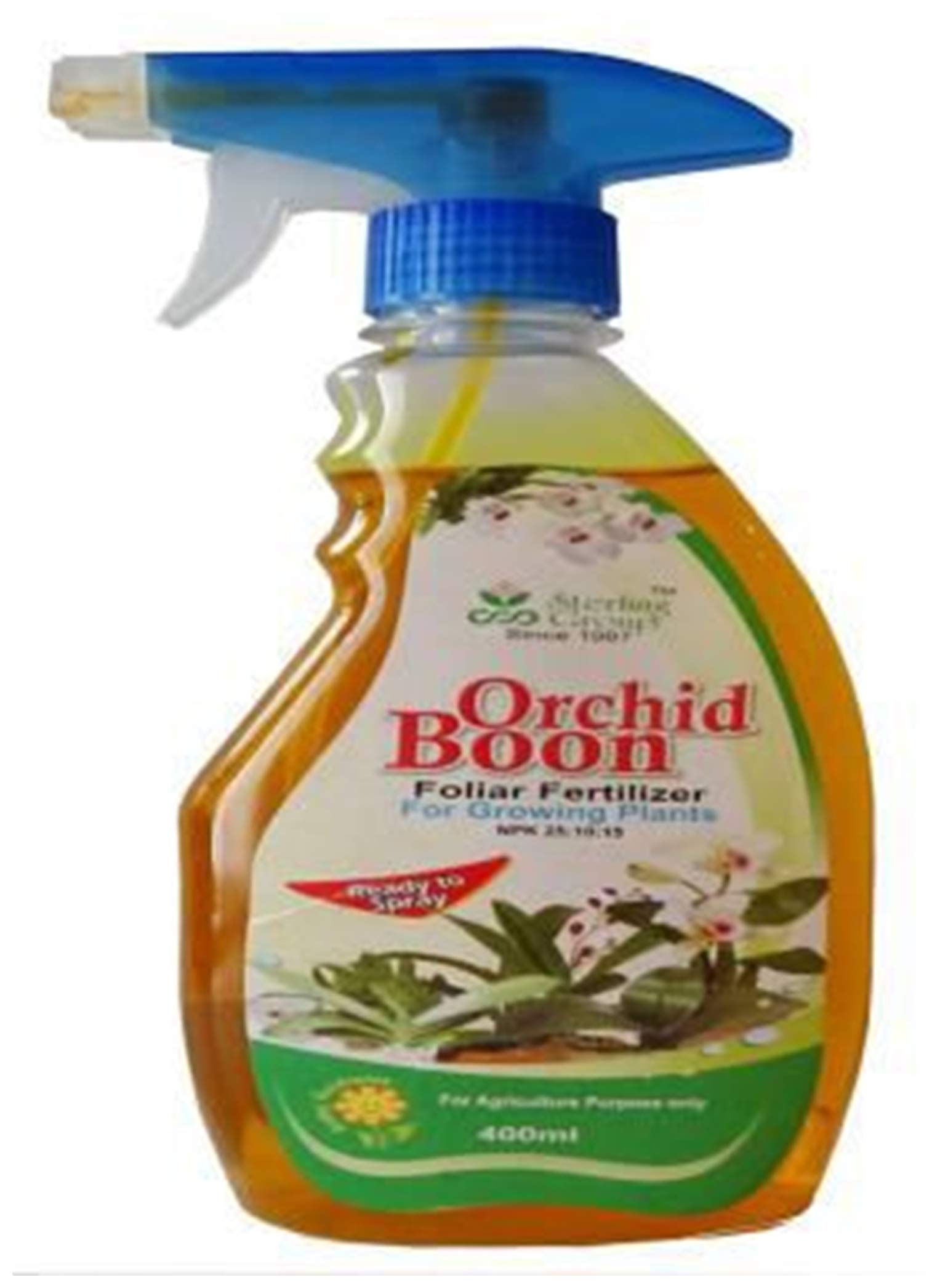 Sterling Orchid Boon Growing 400ML (Ready to Spray Fertilizer for Orchid Plants Fast Growing) (B082XCSSF6) Amazon Price History, Amazon Price Tracker