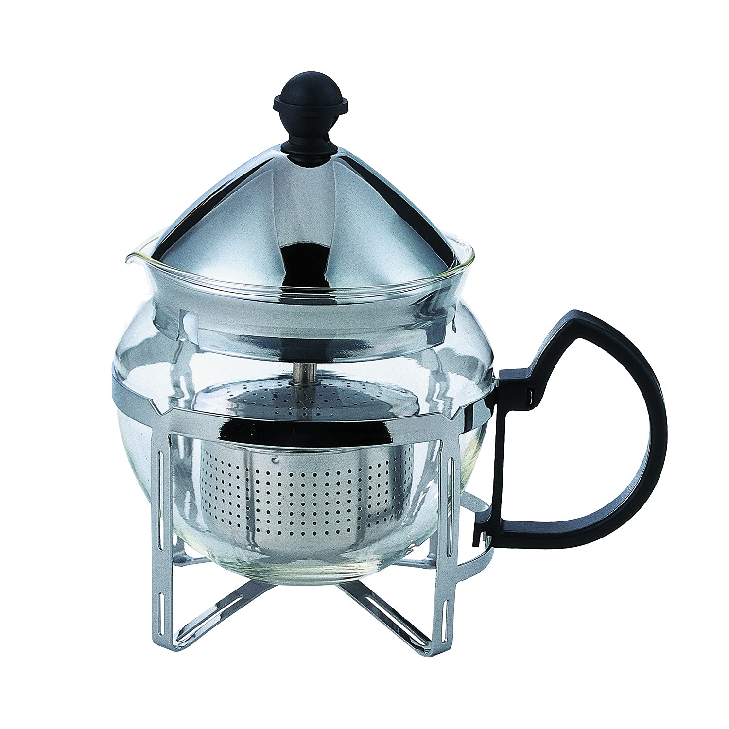 Service Ideas T600CC Press Coffee Tea 4 Cup Chrome