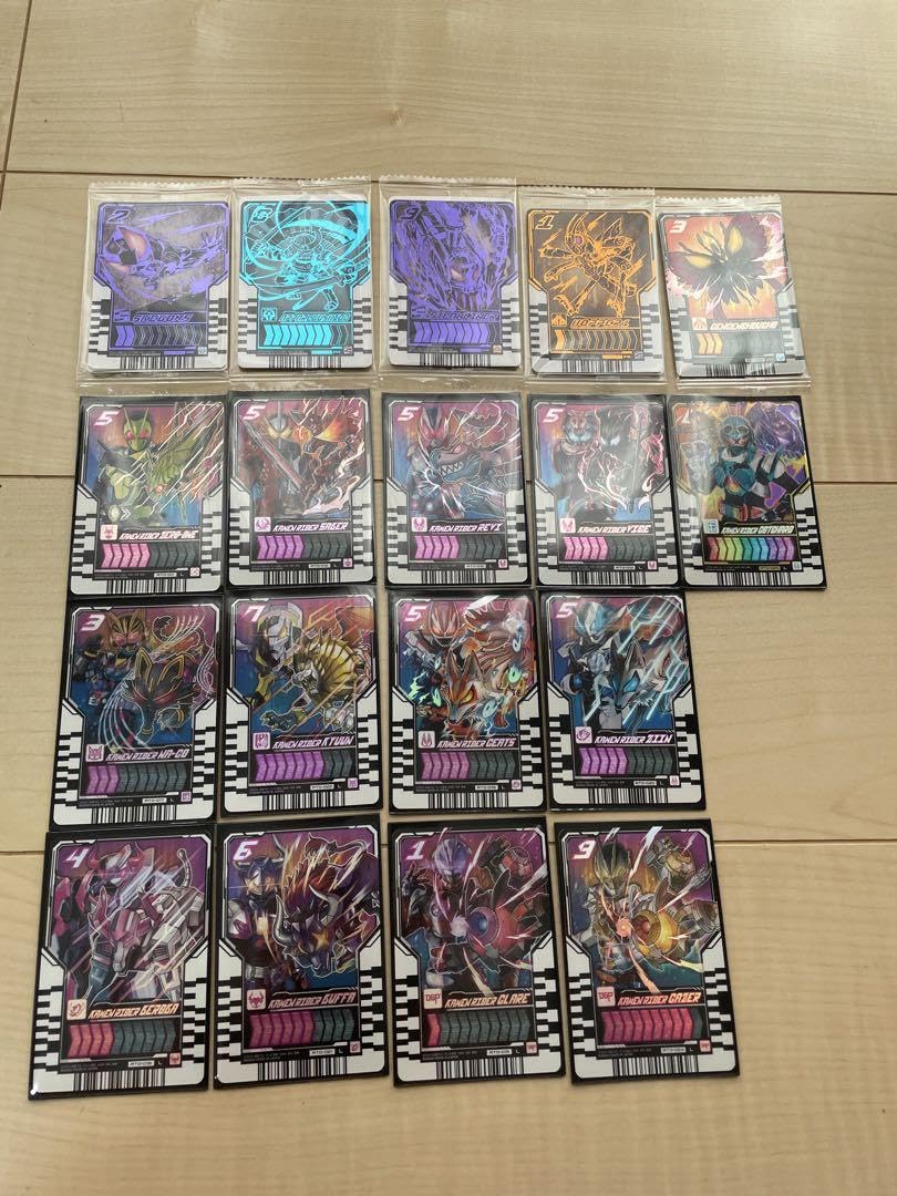 Amazon.co.jp: 仮面ライダーガッチャード ライドケミートレカ まとめ 