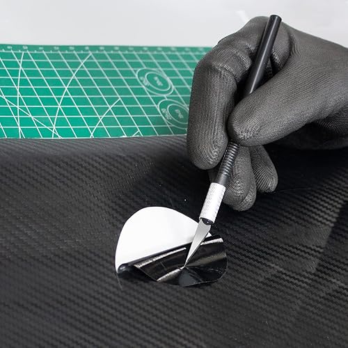 Miniatura 5 de Spanno - Herramienta de envoltura de vinilo, kit automotriz para envolturas y tinte de automóvil, incluye escobilla de goma, soporte magnético y