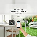 Bresser Station météo, sans fil, portée de 1,5 km, WiFi, capteur extérieur 7 en 1, solaire, UV, vent, pluie, téléversement WiFi, alarme, climat intérieur/extérieur - 2