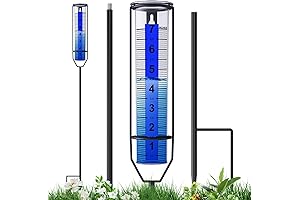 Upgraded Rain Gauge for Accurate Measurements in Your Yard