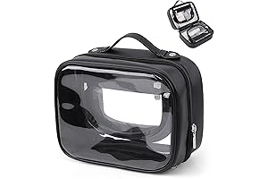 Juoxeepy Multi-Layer Travel Toiletry Makeup Bag