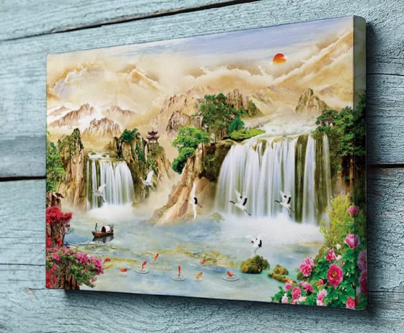 AY FASHION Framed Canvas Painting - Nature Theme Beautiful Wall Painting for Living Room, Bedroom, Office, Hotels, Drawing Room-101