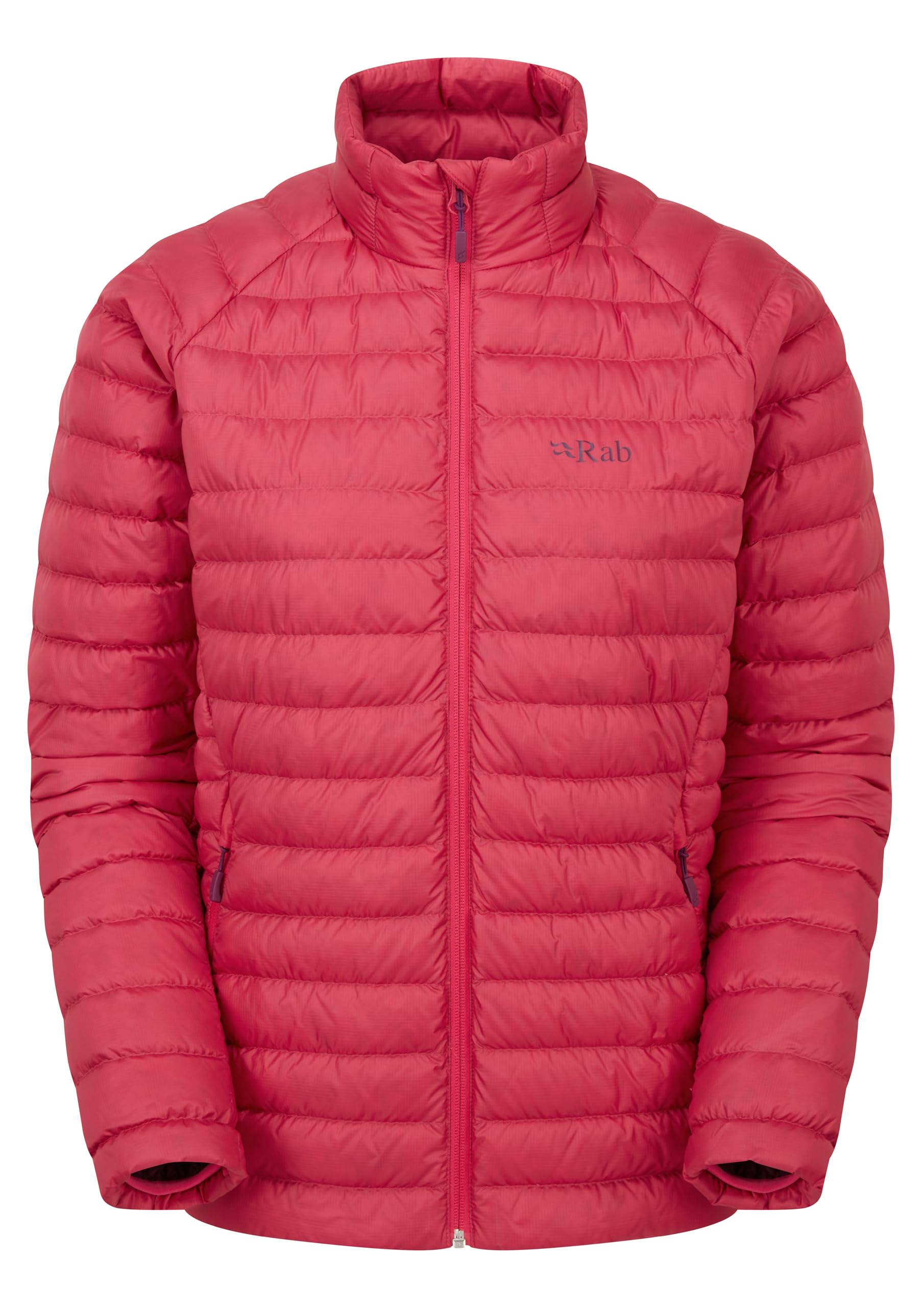 Rab Women's Microlight Jacket - Down Insulated Coat for Trekking, Climbing, & Skiing - Watermelon - X-Small