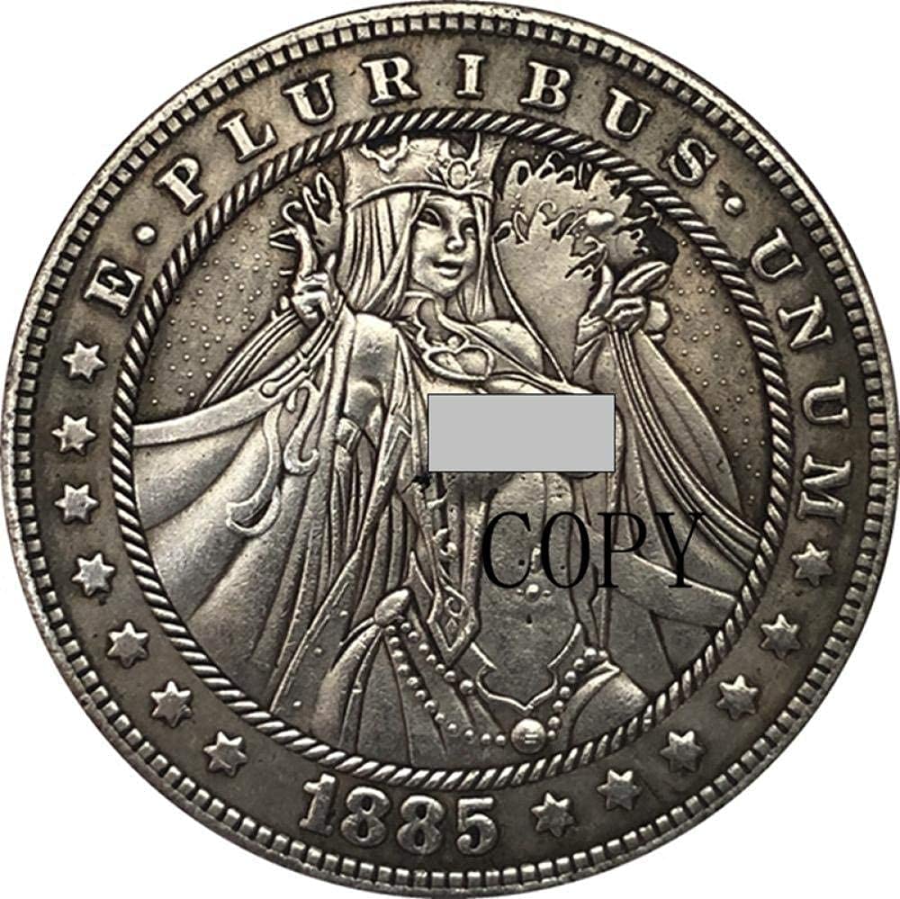 Amazon | 36種類のホーボーニッケルUSAモーガンダラーコインCOPY-1885-CCコピーオーナメントコレクションギフト 通販